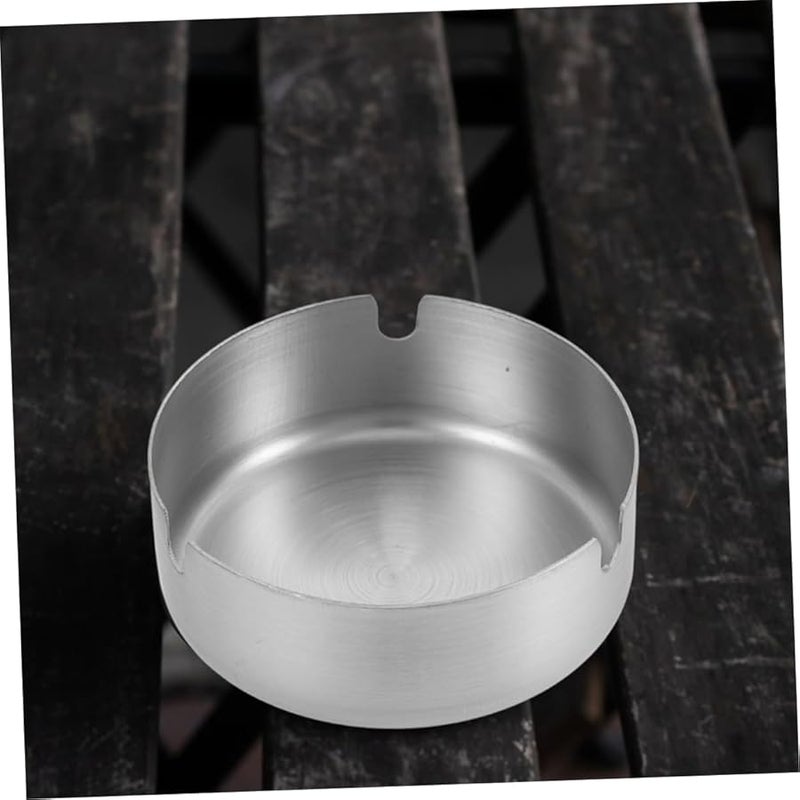 مطفأة سجائر من الفولاذ المقاوم للصدأ مقاومة للرياح للاستخدام الداخلي والخارجي بتصميم حديث - Image 5